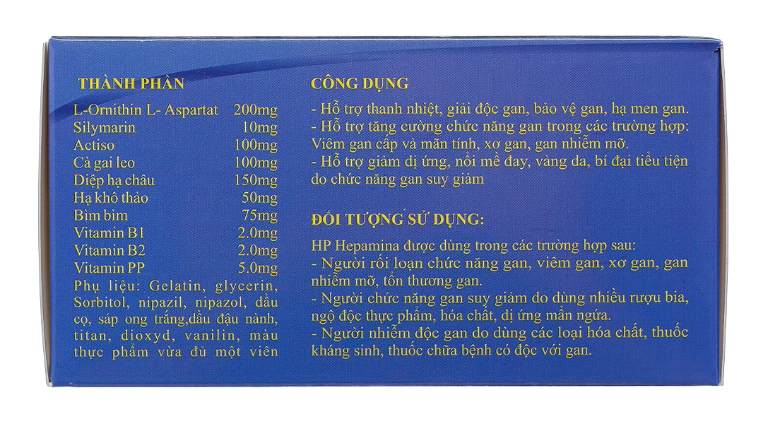 HP Hepamina hộp 60 viên - 3