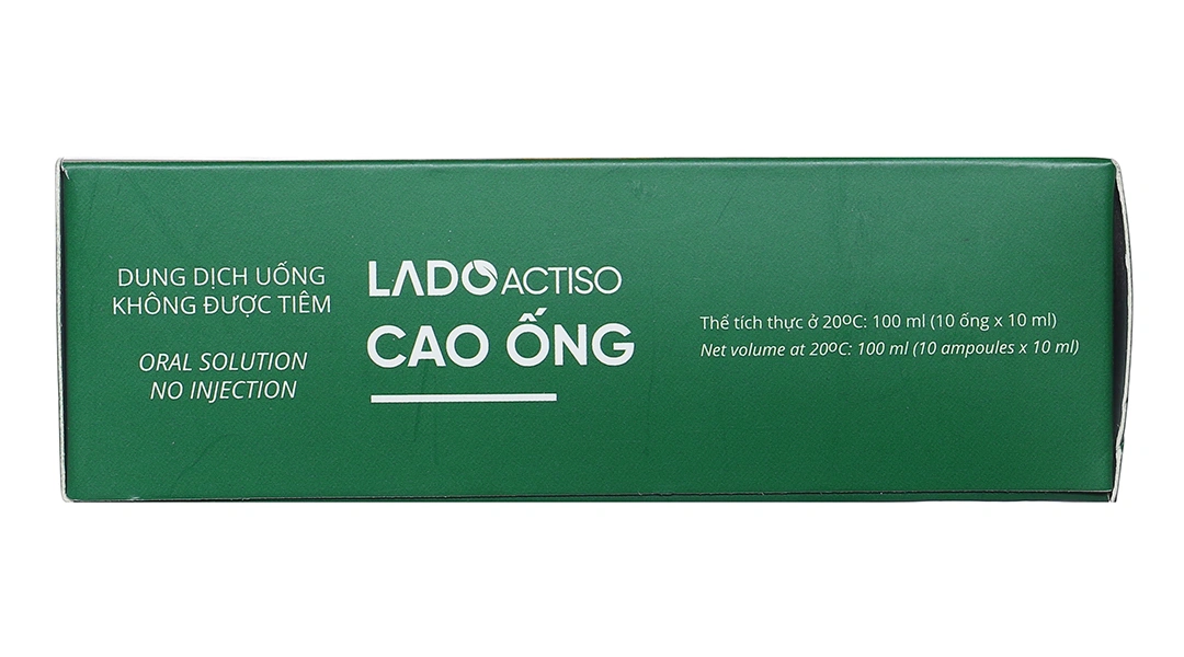 Ladoactiso Cao Ống Không Đường hộp 10 ống x 10ml - 4