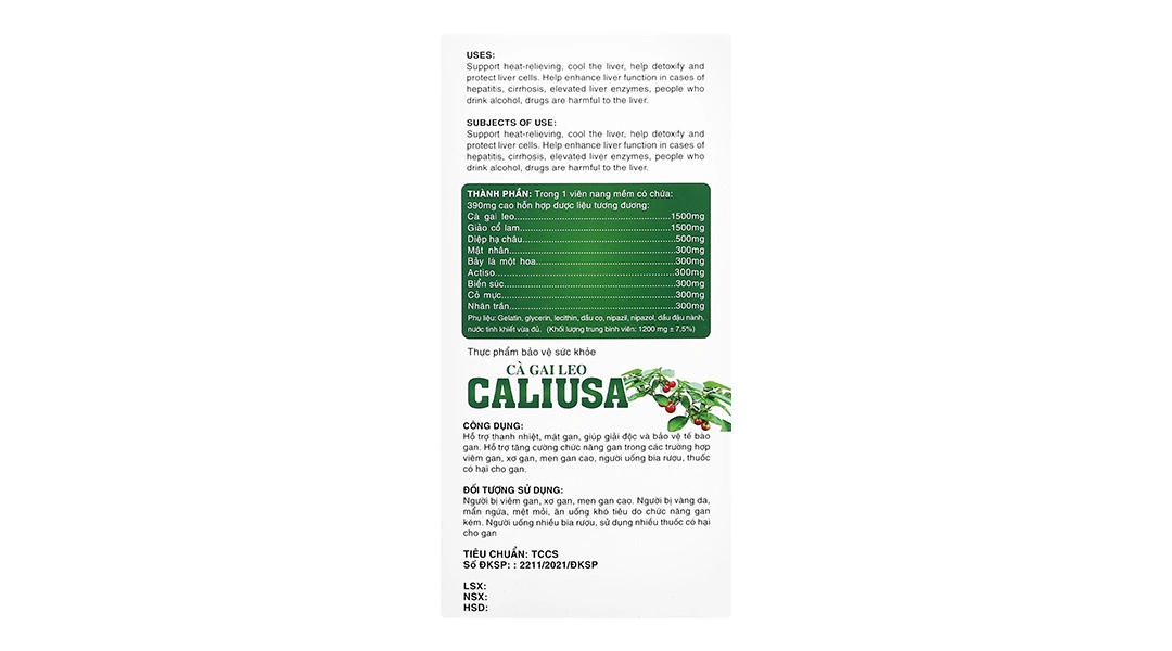 Cà Gai Leo Caliusa lọ 60 viên - 2