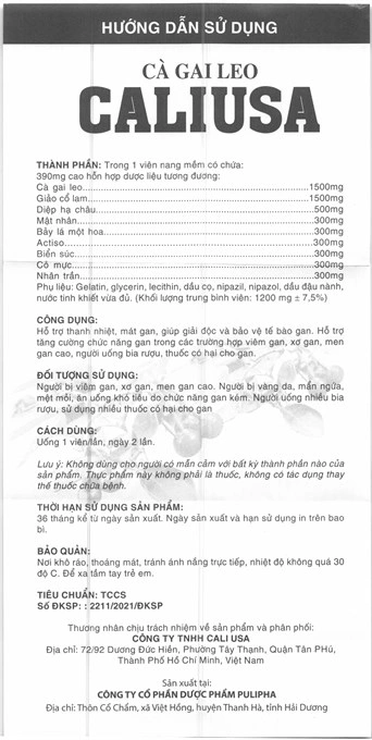 Cà Gai Leo Caliusa lọ 60 viên - 5