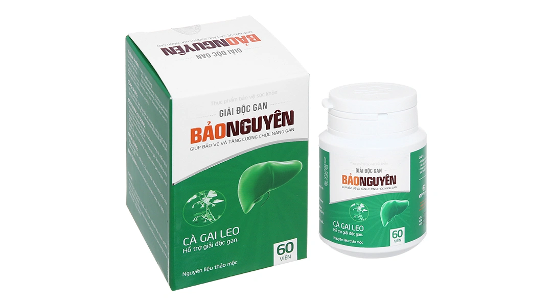 Giải Độc Gan Bảo Nguyên hộp 60 viên - 