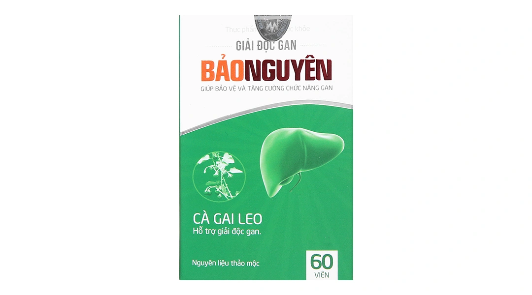 Giải Độc Gan Bảo Nguyên hộp 60 viên - 1