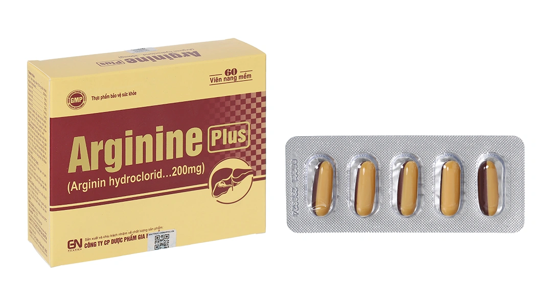 Arginin Plus hộp 60 viên - 