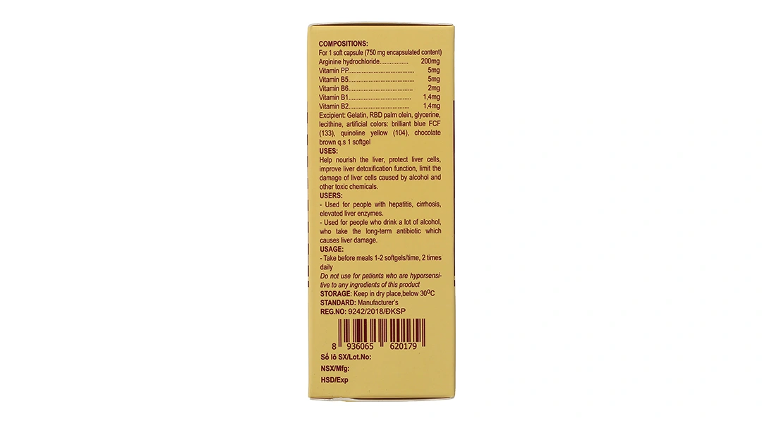 Arginin Plus hộp 60 viên - 2