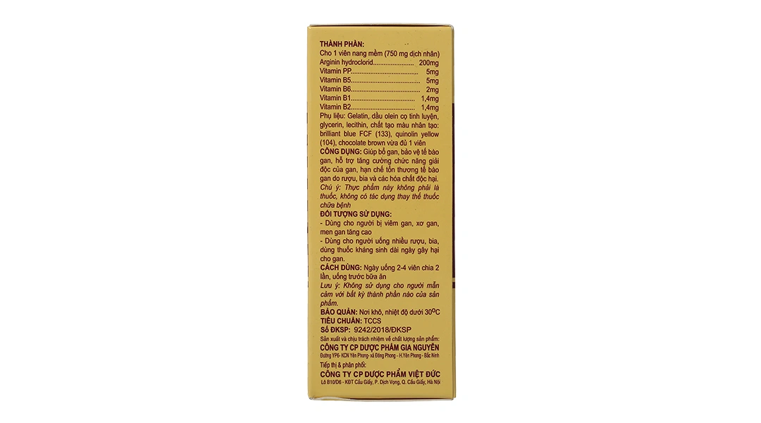 Arginin Plus hộp 60 viên - 3