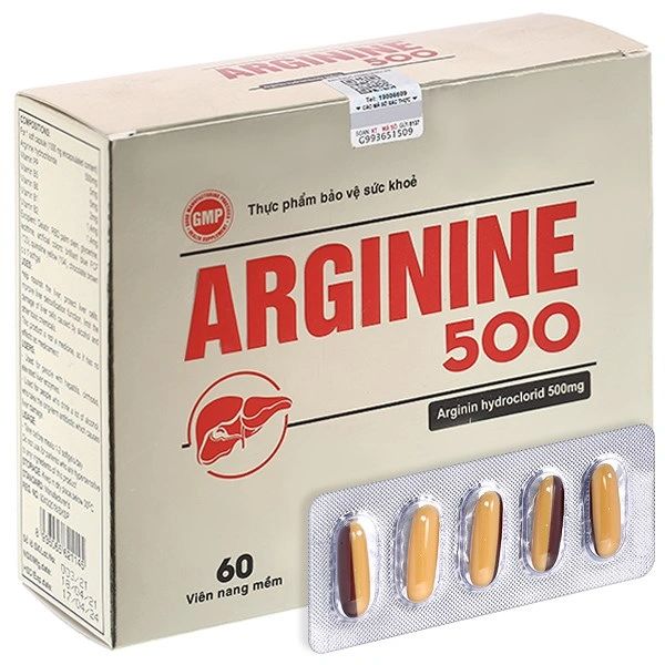Arginine 500 bổ gan