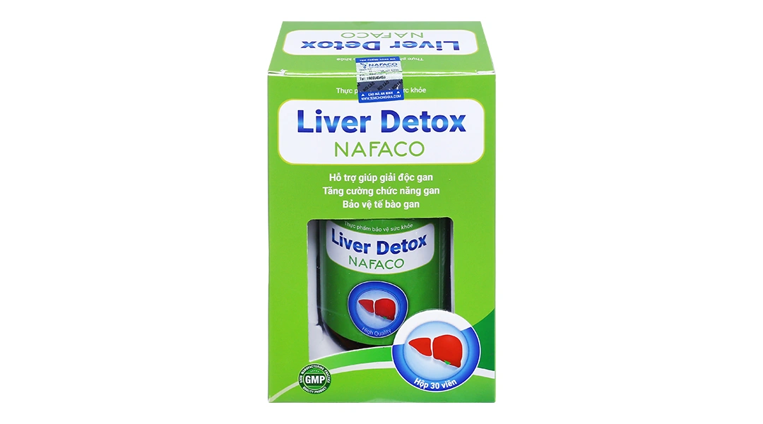 Liver Detox Nafaco hỗ trợ giải độc gan, bổ gan lọ 30 viên - 1