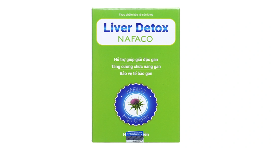 Liver Detox Nafaco hỗ trợ giải độc gan, bổ gan lọ 30 viên - 2