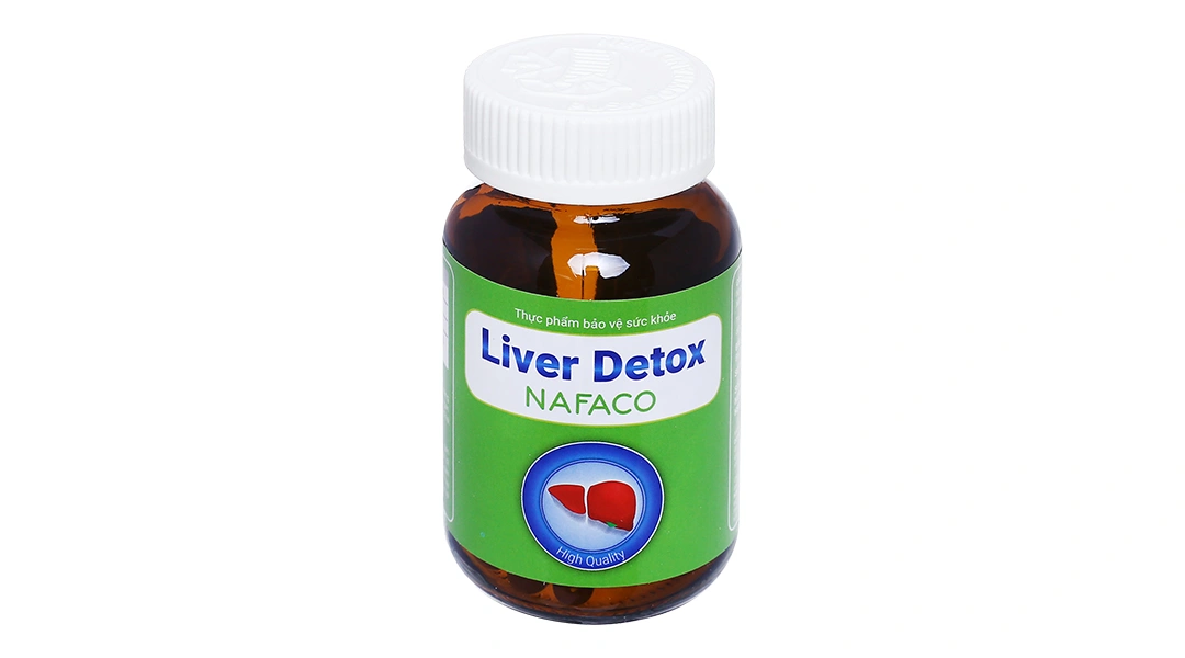 Liver Detox Nafaco hỗ trợ giải độc gan, bổ gan lọ 30 viên - 6