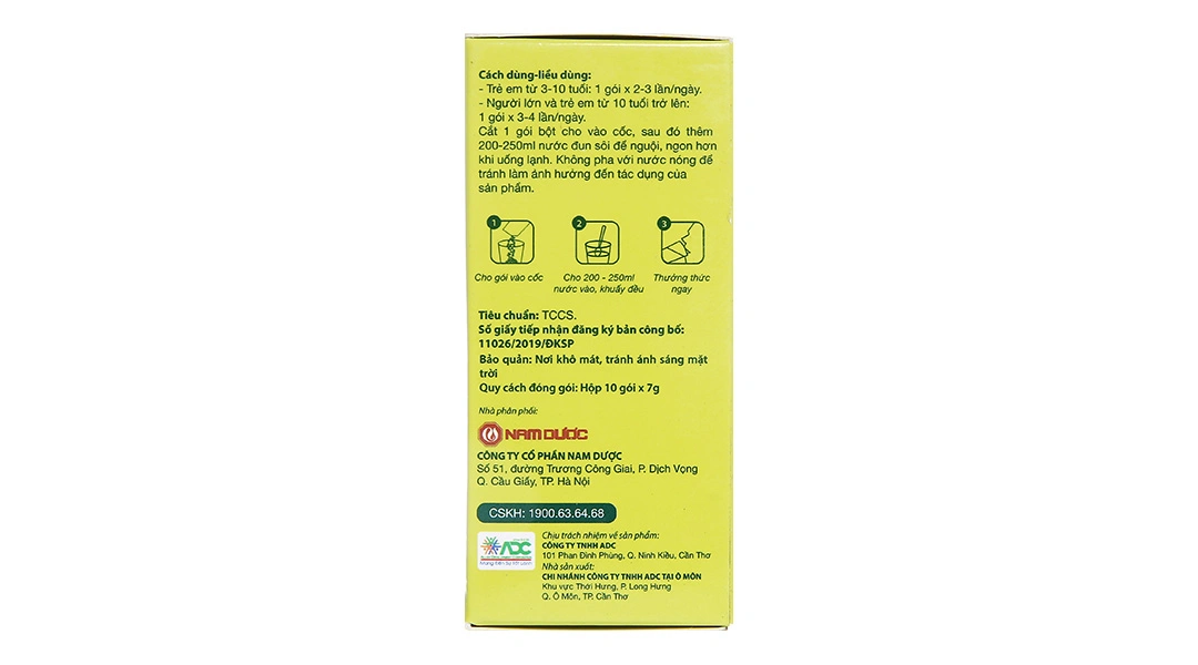 Bột Sủi Live Cool Hương Dưa Gang hộp 10 gói x 7g - 3