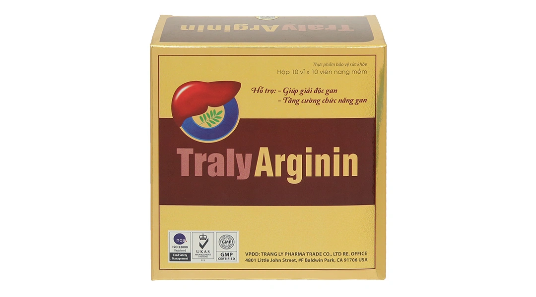Traly Arginin hộp 100 viên - 1