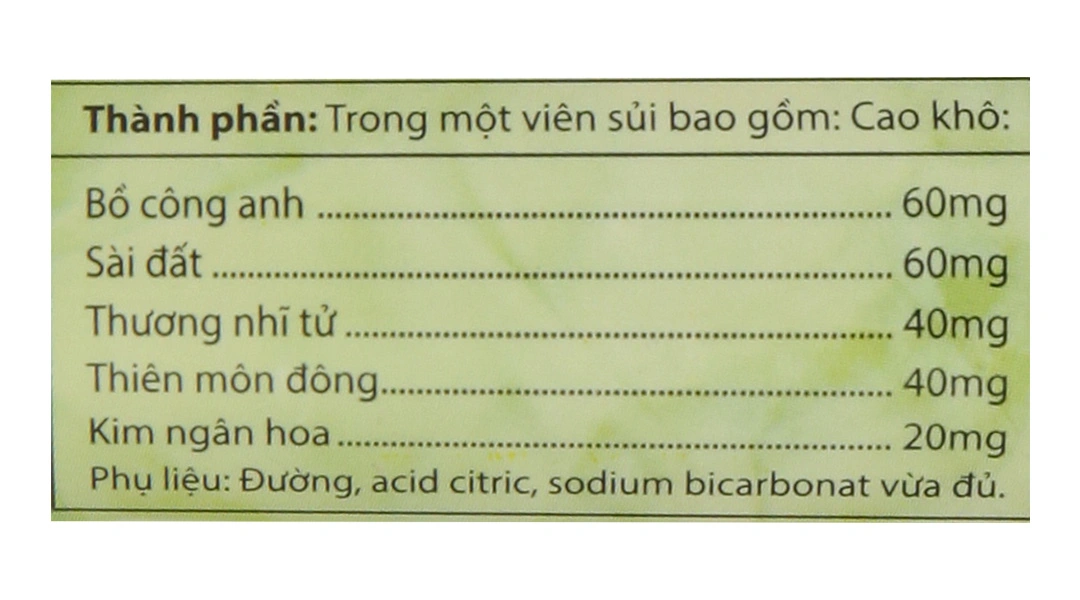 Tiêu Độc Traly tuýp 20 viên - 2