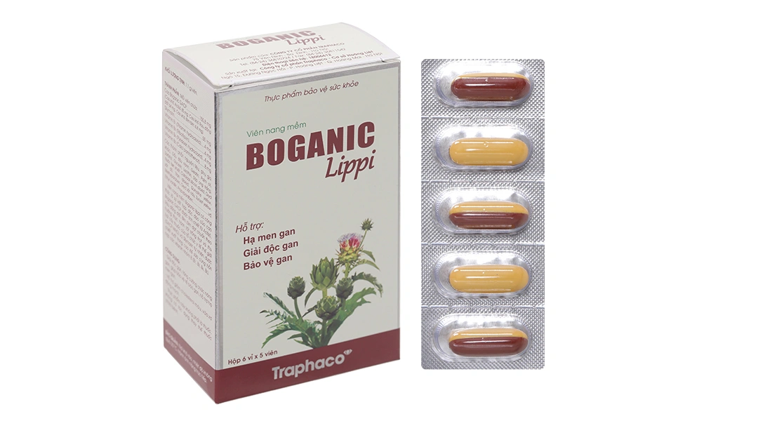 Boganic Lippi hộp 30 viên - 