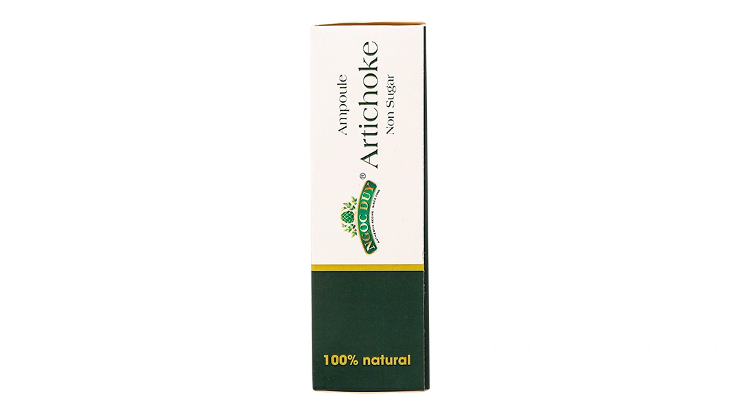 Cao Nước Atiso Ngọc Duy Không Đường hộp 10 ống x 10ml - 2