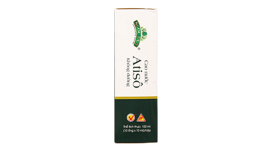 Cao Nước Atiso Ngọc Duy Không Đường hộp 10 ống x 10ml - 3