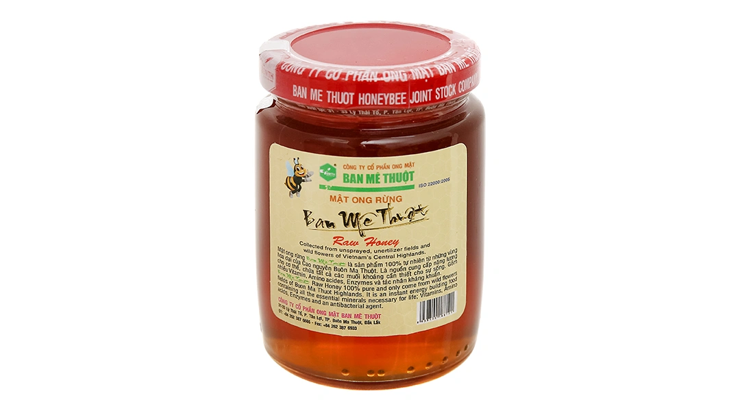 Mật Ong Rừng Ban Mê Thuộc hũ 189ml - 