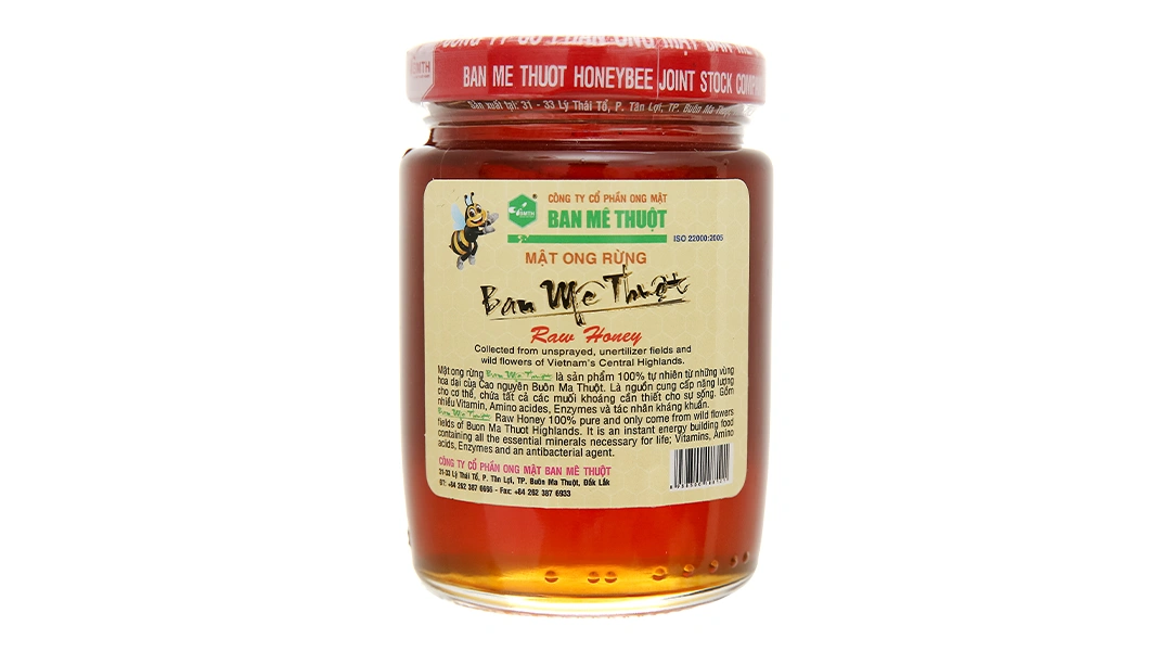 Mật Ong Rừng Ban Mê Thuộc hũ 189ml - 1