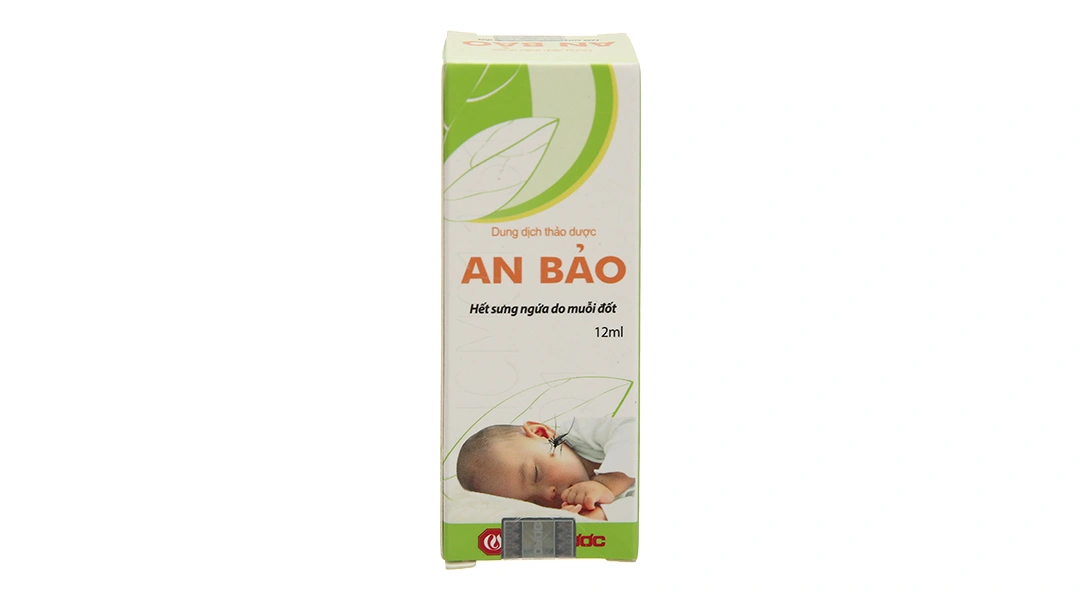 Dung dịch thảo dược An Bảo giảm sưng, ngứa do côn trùng đốt chai 12ml - 1