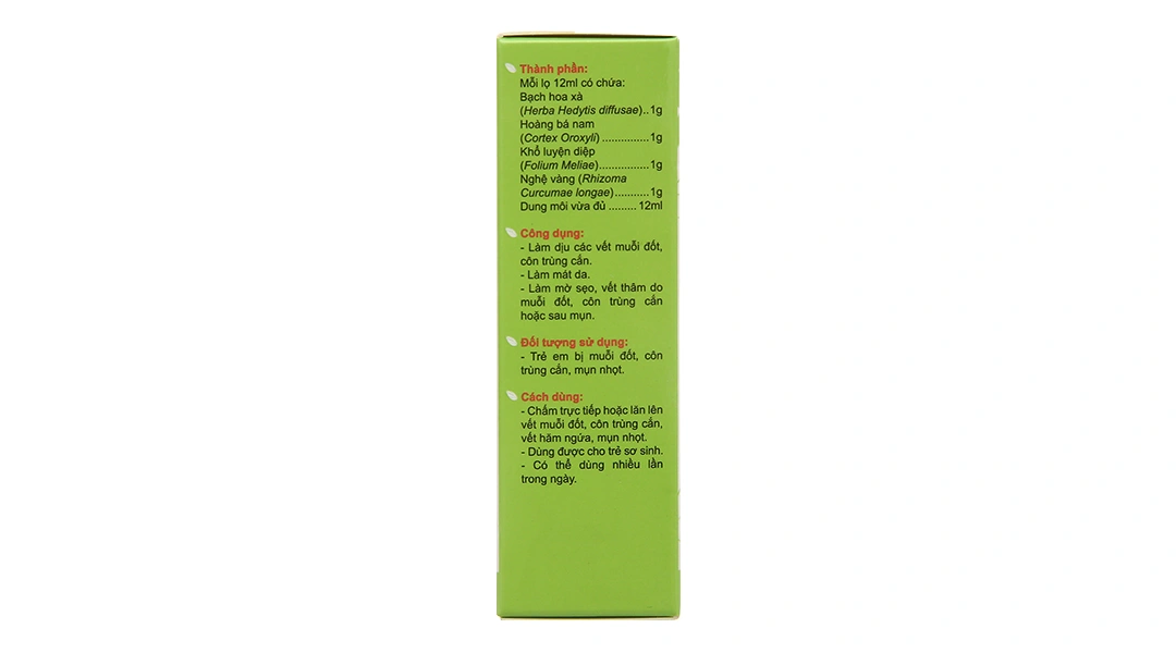 Dung dịch thảo dược An Bảo giảm sưng, ngứa do côn trùng đốt chai 12ml - 3