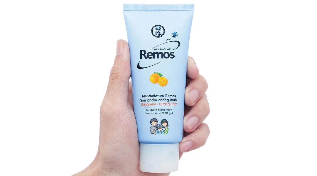 Kem chống muỗi Remos hương cam - 5