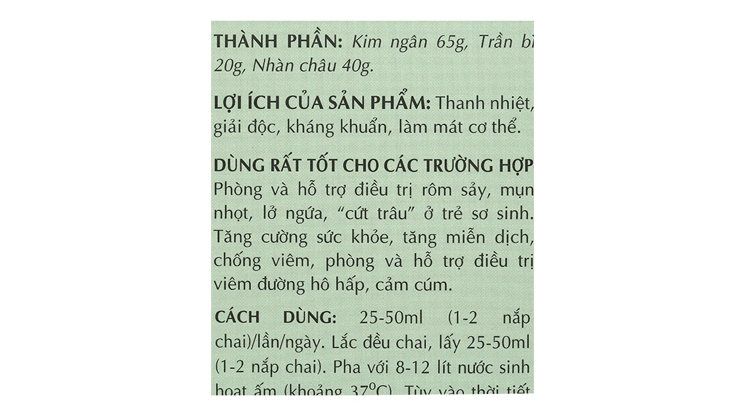 Nước tắm thảo dược Amibebe kháng khuẩn, ngừa rôm sảy chai 250ml - 4
