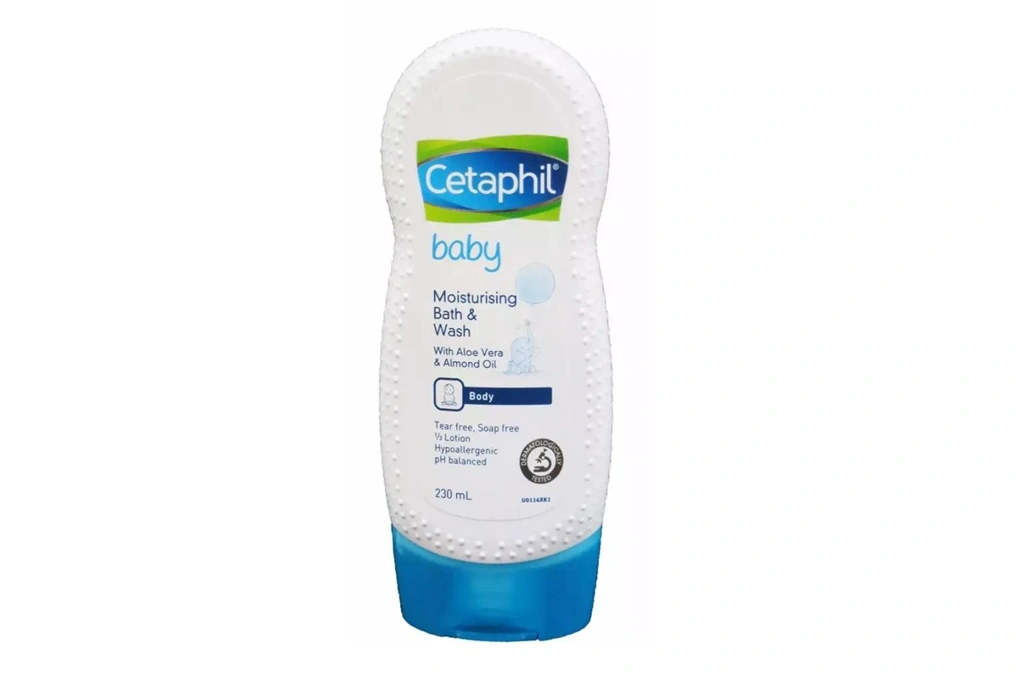 Sữa tắm Cetaphil Baby Moisturizing Bath & Wash dưỡng ẩm chai 230ml - 