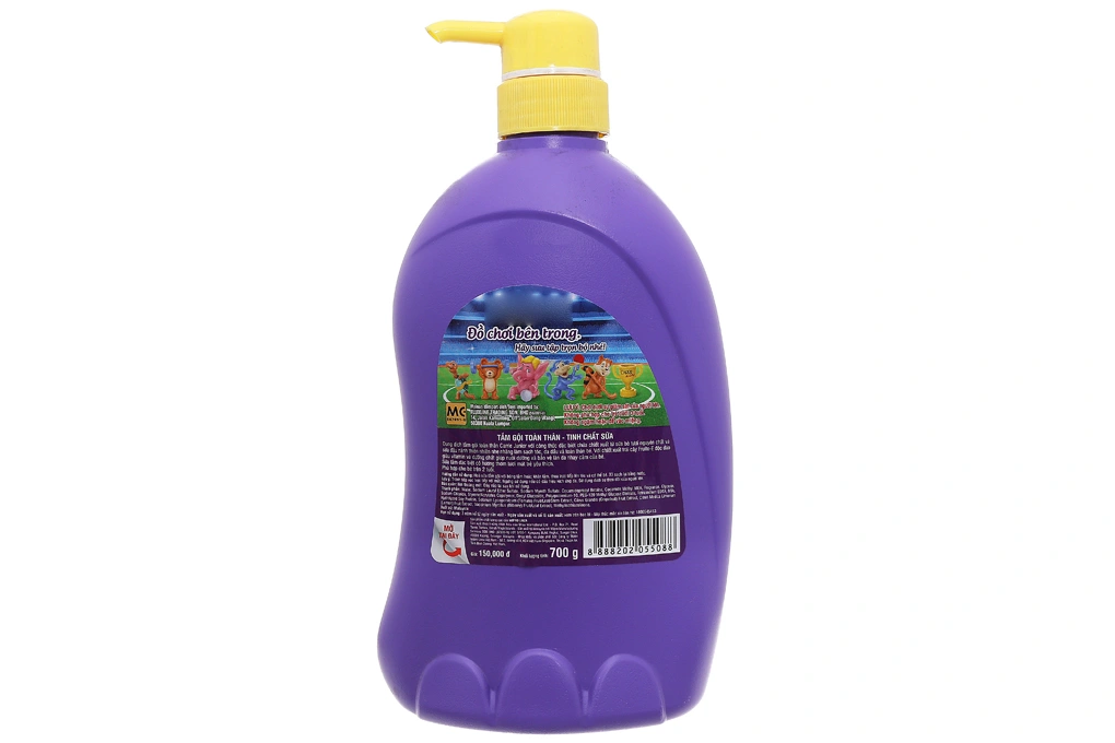 Sữa tắm gội Carrie junior tinh chất sữa dưỡng ẩm cho bé chai 700g - 1