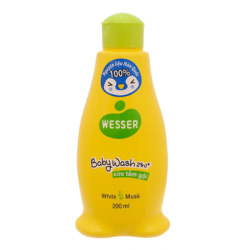 Wesser Baby Wash 2in1 White Musk chai 200ml - 2