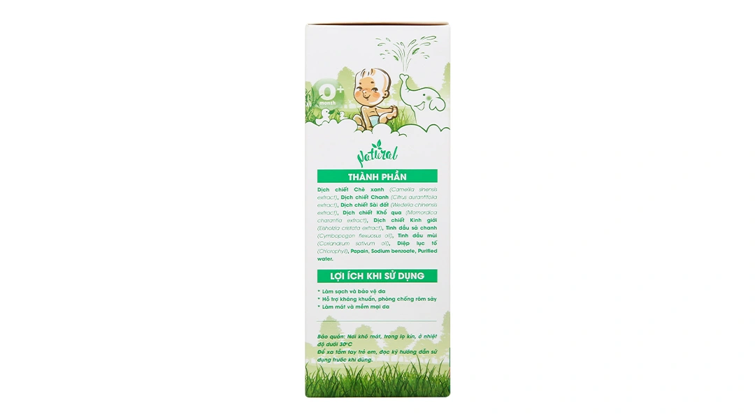 Nước tắm gội thảo dược DK Pharma Elemis làm sạch, bảo vệ da cho bé chai 200ml - 3