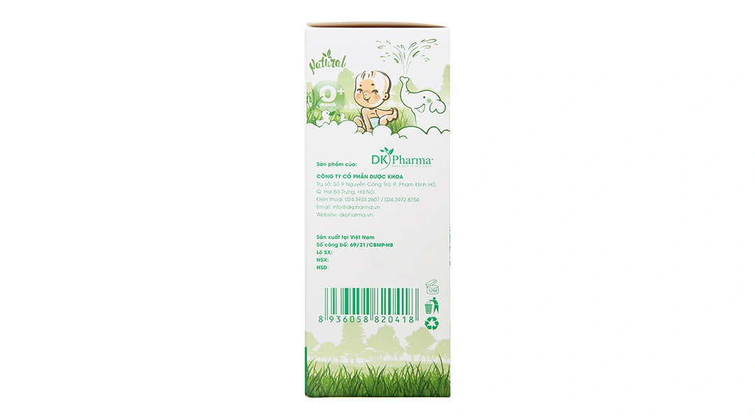 Nước tắm gội thảo dược DK Pharma Elemis làm sạch, bảo vệ da cho bé chai 200ml - 4