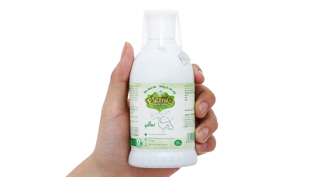 Nước tắm gội thảo dược DK Pharma Elemis làm sạch, bảo vệ da cho bé chai 200ml - 8