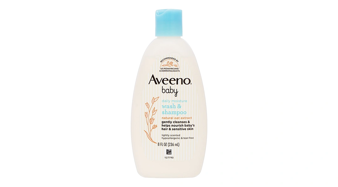 Sữa tắm gội toàn thân Aveeno Baby Daily Moisture dịu nhẹ cho da bé chai 236ml - 1