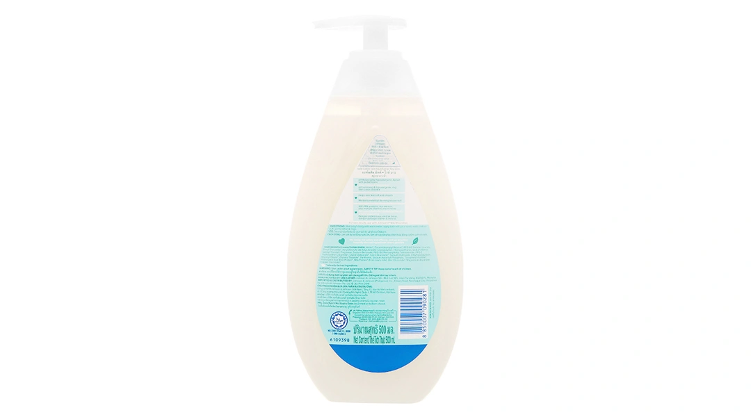 Sữa tắm Johnson's Baby milk & rice nhẹ dịu cho da bé chai 500ml - 1