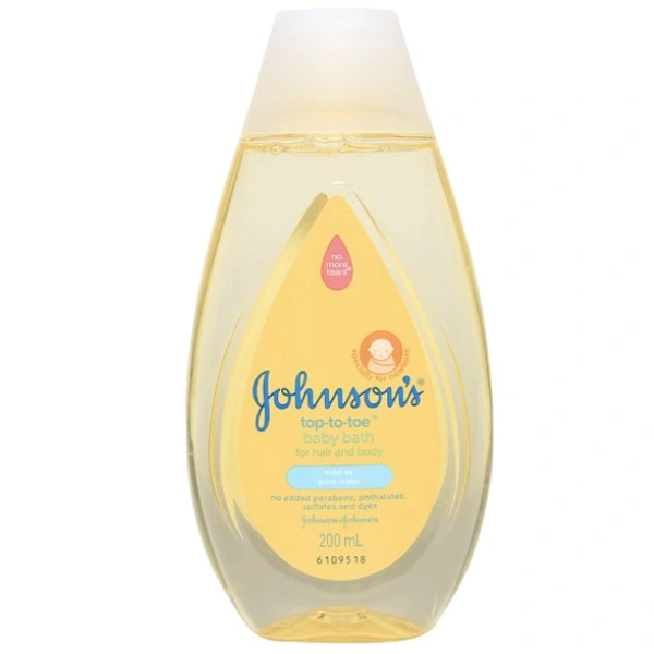 Tắm gội toàn thân Johnson’s Baby top to toe dịu nhẹ cho bé