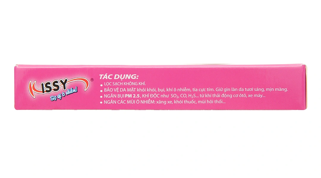 Khẩu trang vải trẻ em Kissy 3 lớp có họa tiết hộp 1 cái - 2