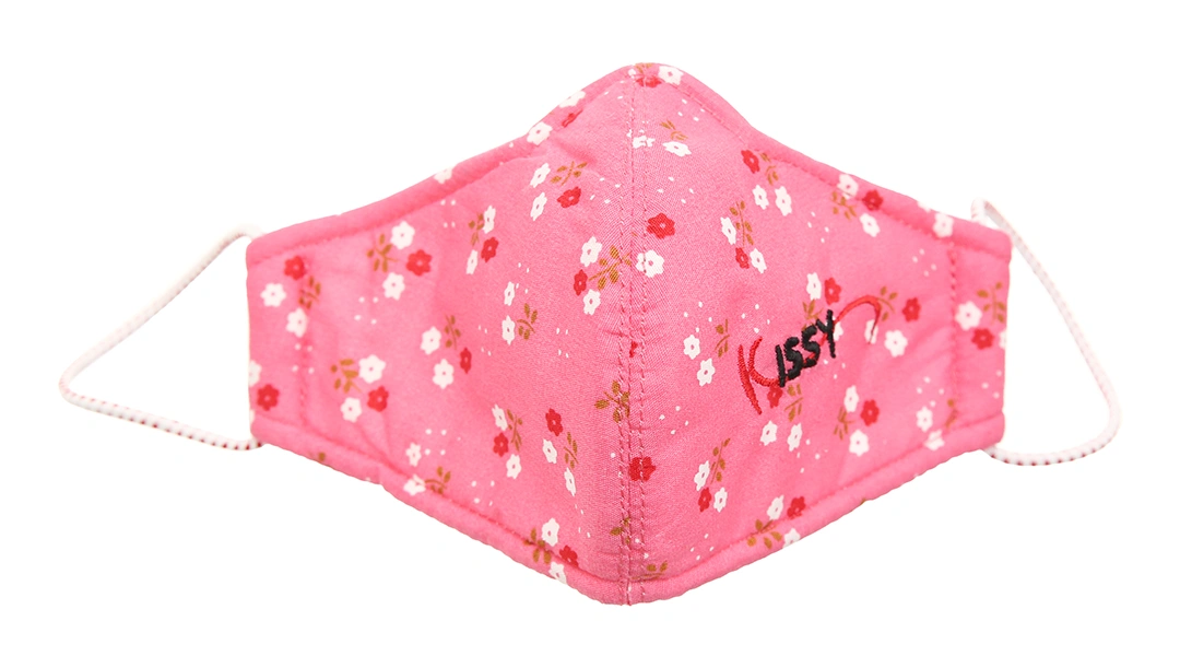 Khẩu trang vải trẻ em Kissy 3 lớp có họa tiết hộp 1 cái - 4