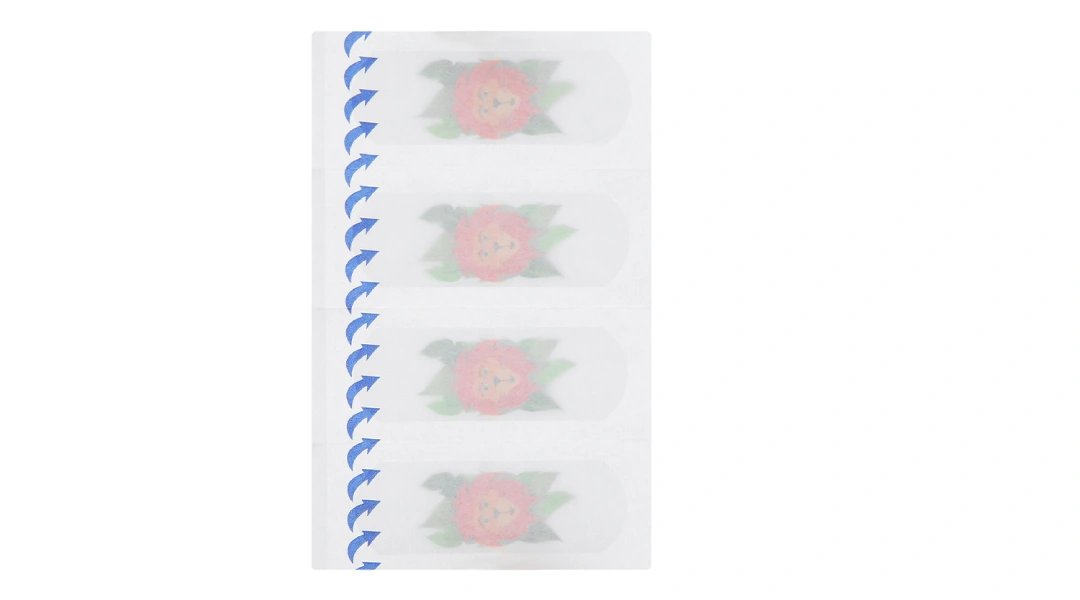 Băng cá nhân hình thú Urgo Animal Tattoo Dressing (2,5 x 7,2cm) hộp 8 miếng - 2