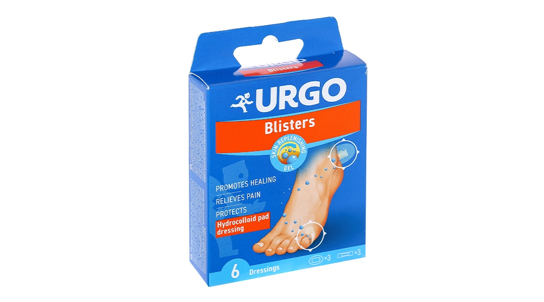 Băng cá nhân Urgo Hydrocolloid Pad Dressing hộp 6 miếng - 
