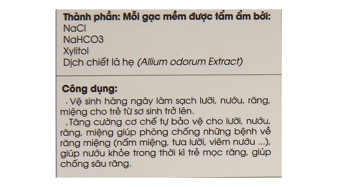 Gạc răng miệng Dr. Papie 0+ giúp sạch lưỡi, nướu, răng hộp 30 miếng - 5