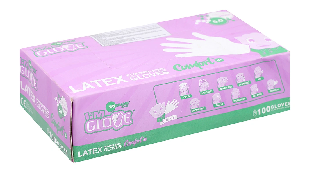 Găng tay y tế không bột Latex I'm Glove size M - 