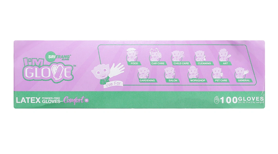 Găng tay y tế không bột Latex I'm Glove size M - 5