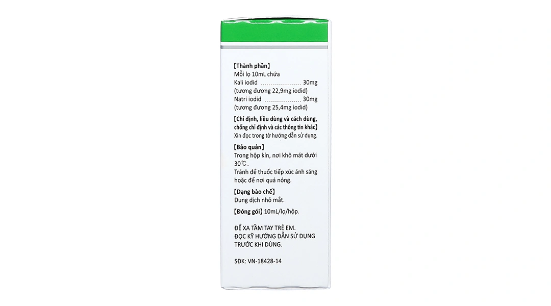 Dung dịch nhỏ mắt Posod Eye Drops trị đục thủy tinh thể chai 10ml - 2