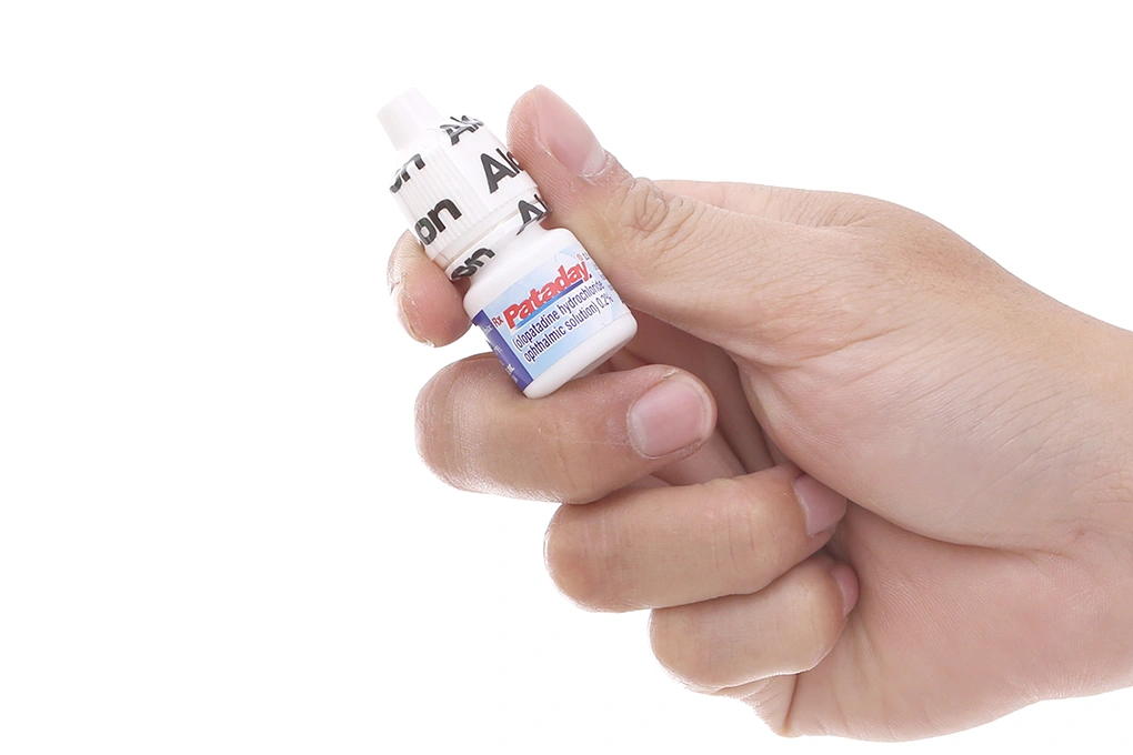 Dung dịch nhỏ mắt Pataday 0.2% phòng và trị viêm kết mạc dị ứng chai 2.5ml - 5