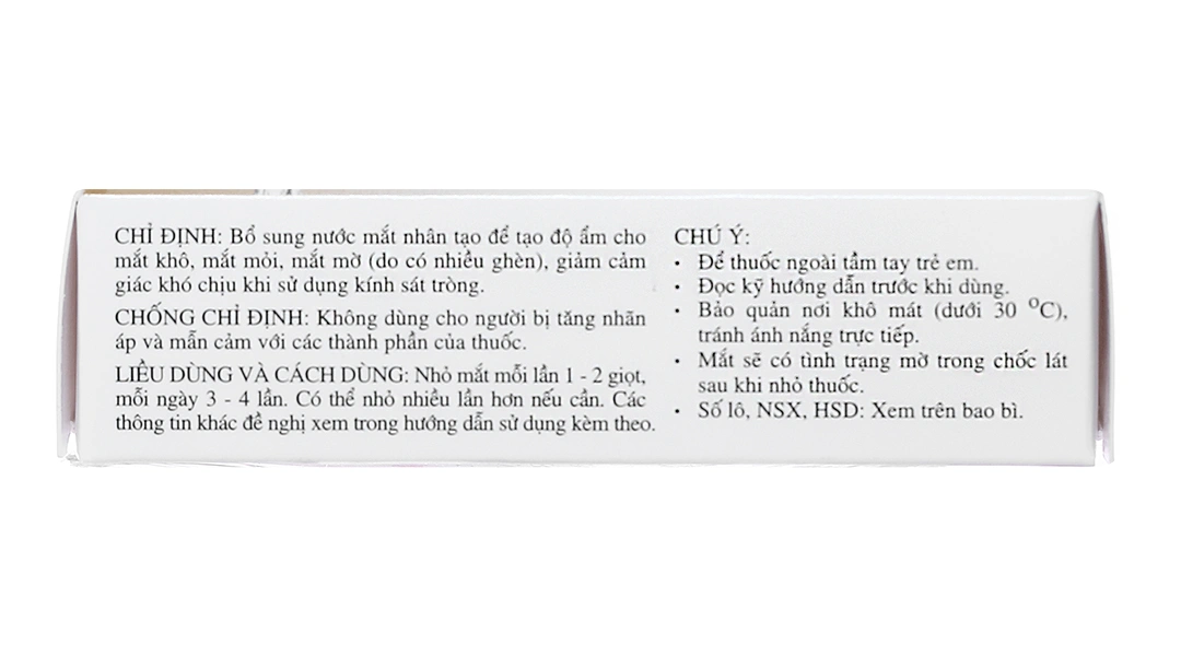 Dung dịch nhỏ mắt V.Rohto Dryeye giảm khô mắt, mỏi mắt chai 13ml - 4