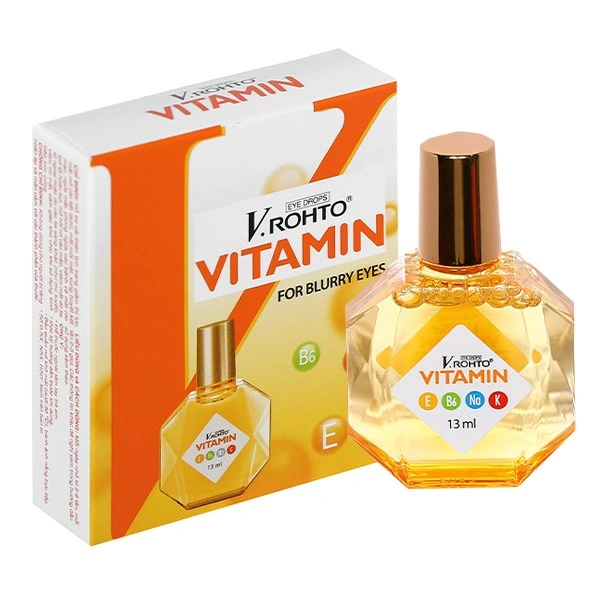 Dung dịch nhỏ mắt V.Rohto Vitamin cải thiện tình trạng giảm thị lực