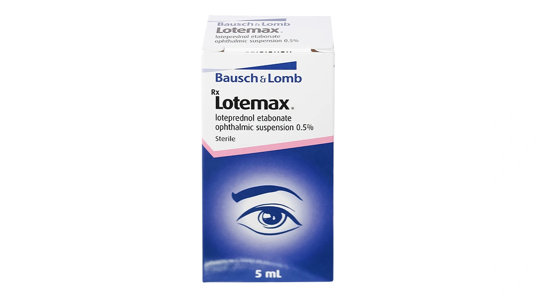 Hỗn dịch nhỏ mắt Lotemax 0.5% trị viêm kết mạc mí mắt, viêm giác mạc chai 5ml - 2