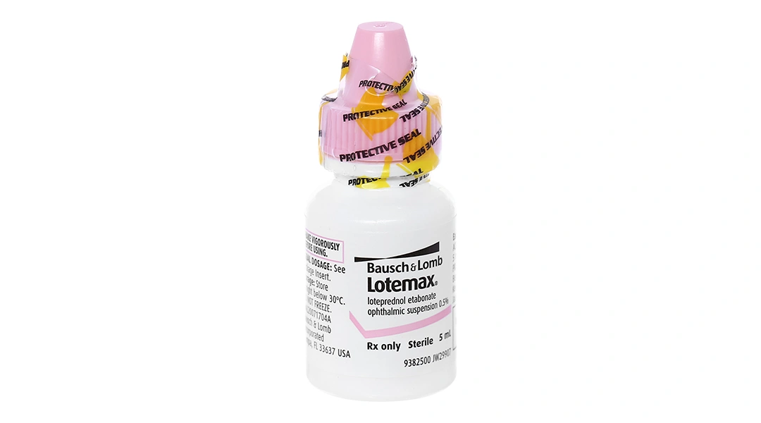 Hỗn dịch nhỏ mắt Lotemax 0.5% trị viêm kết mạc mí mắt, viêm giác mạc chai 5ml - 7