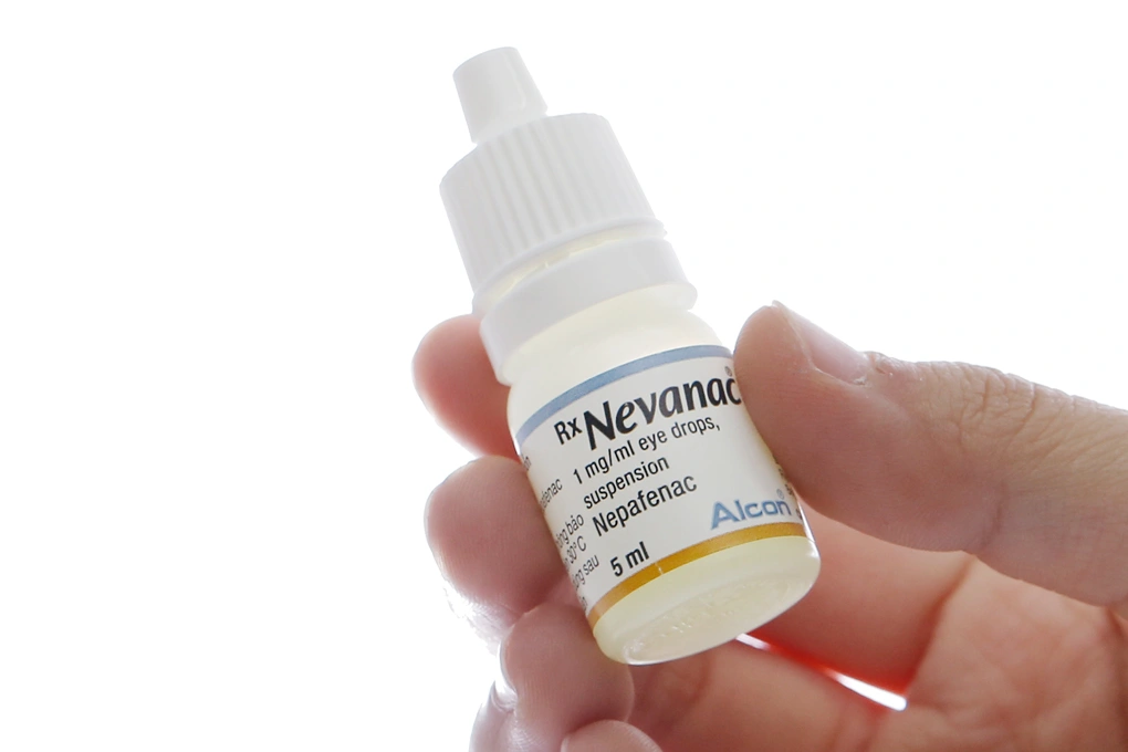 Hỗn dịch nhỏ mắt Nevanac 1 mg/ml trị viêm và đau mắt sau phẫu thuật chai 5ml - 4