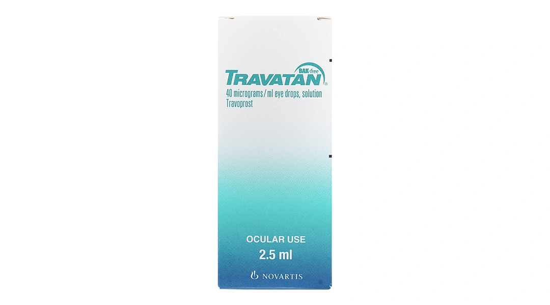 Dung dịch nhỏ mắt Travatan 40mcg/ml trị tăng nhãn áp chai 2.5ml - 1