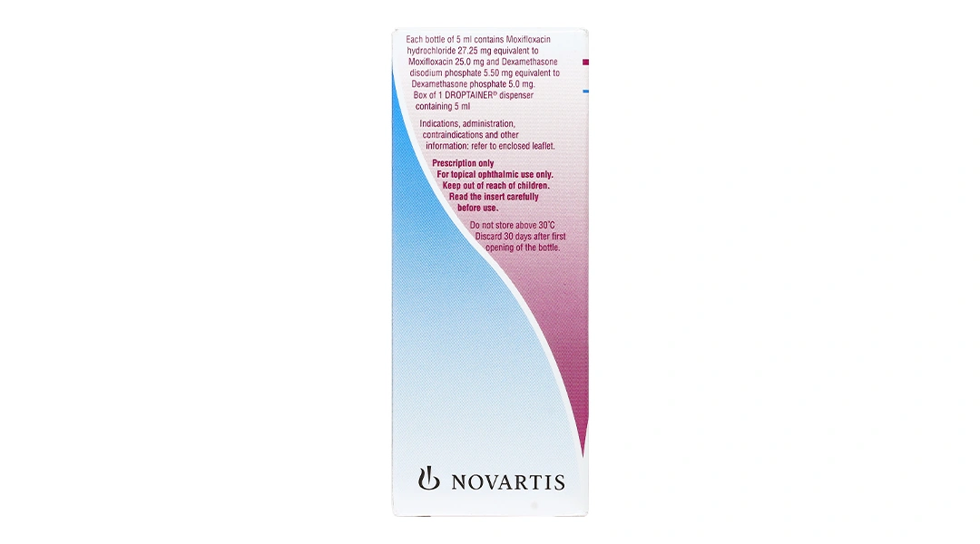 Dung dịch nhỏ mắt Vigadexa trị nhiễm khuẩn mắt chai 5ml - 2